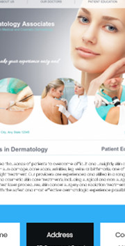 More Dermatology Website Templates